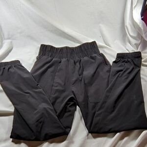 Vogo Black Elastic Waist Pants